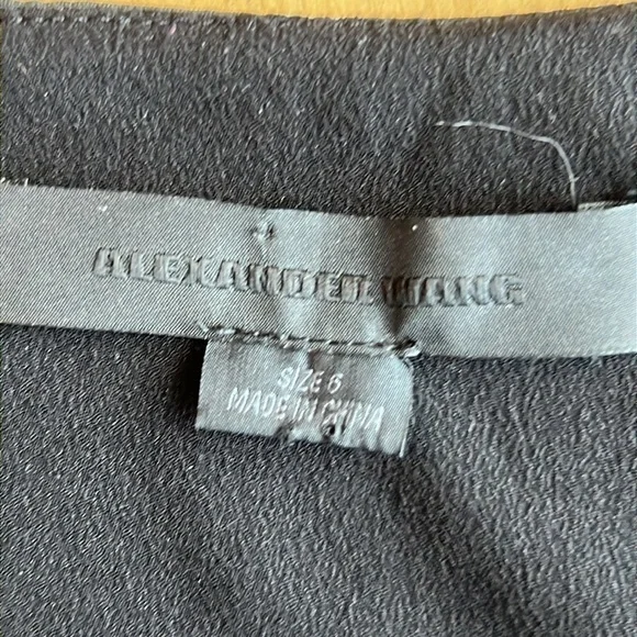 Alexander Wang Silk Racer Back Dress